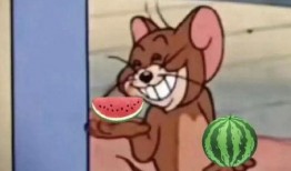 吃瓜照片搞笑,一张吃瓜照片引发的欢乐风暴